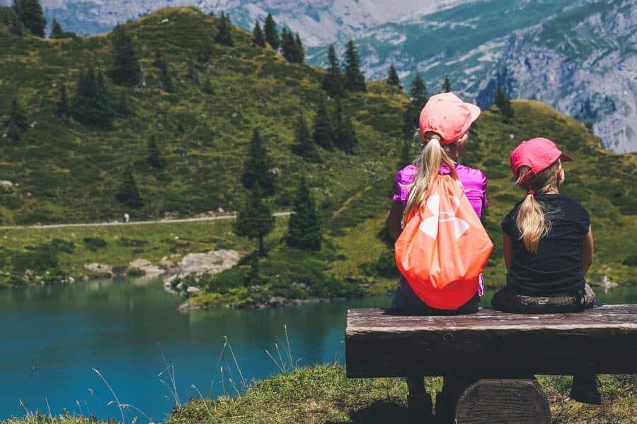 Wandern im Eichsfeld: Ein Naturparadies - Kinder am See